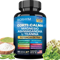 Biorhym Margen · Magnesio, Ashwagandha y L-teanina — 60 cápsulas (30 días)